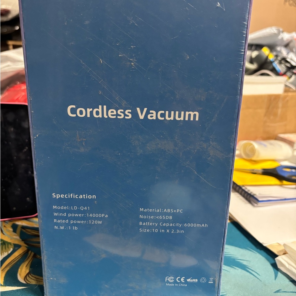 Cordless Vacuum - Blue